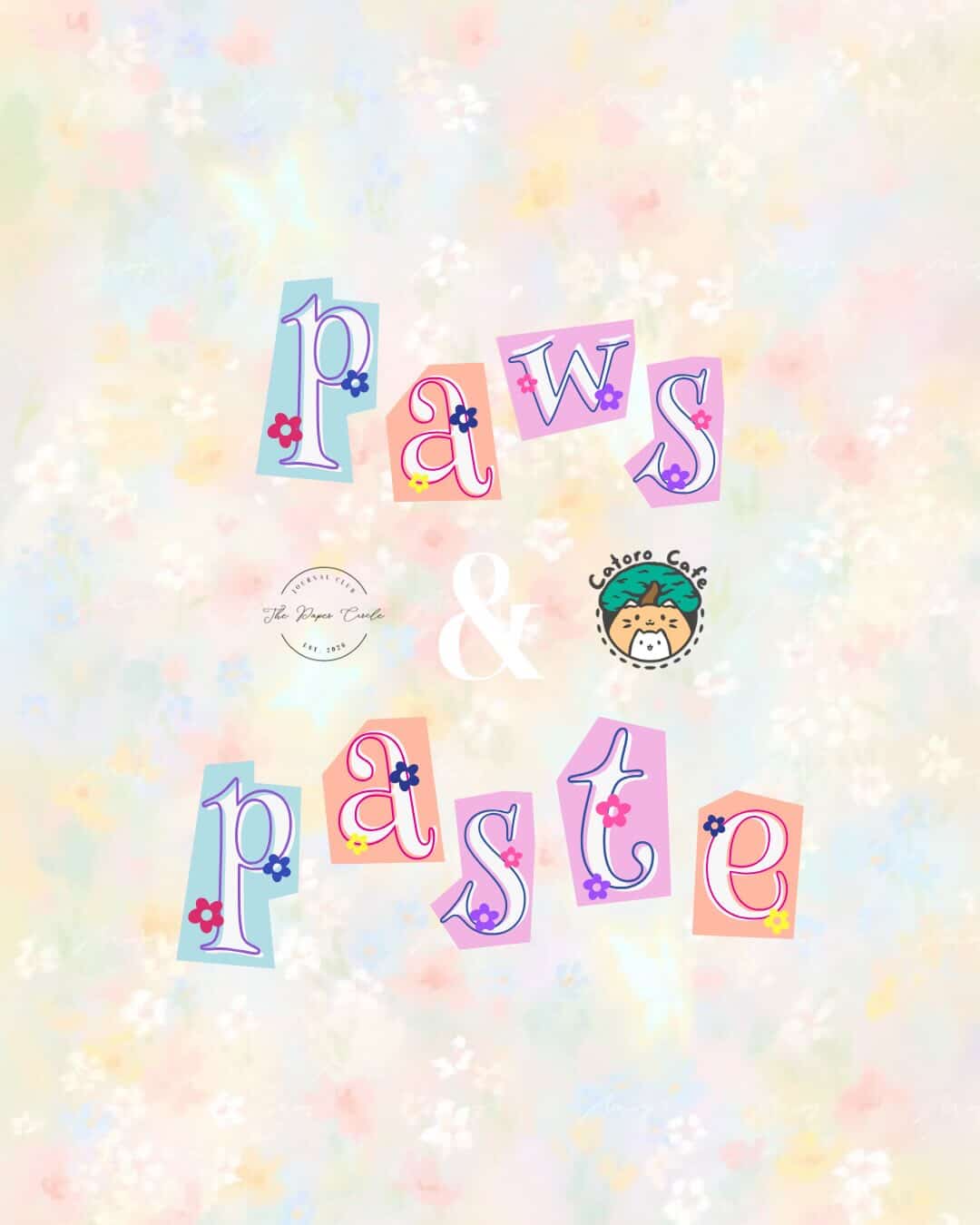 Paws & Paste with The Paper Circle