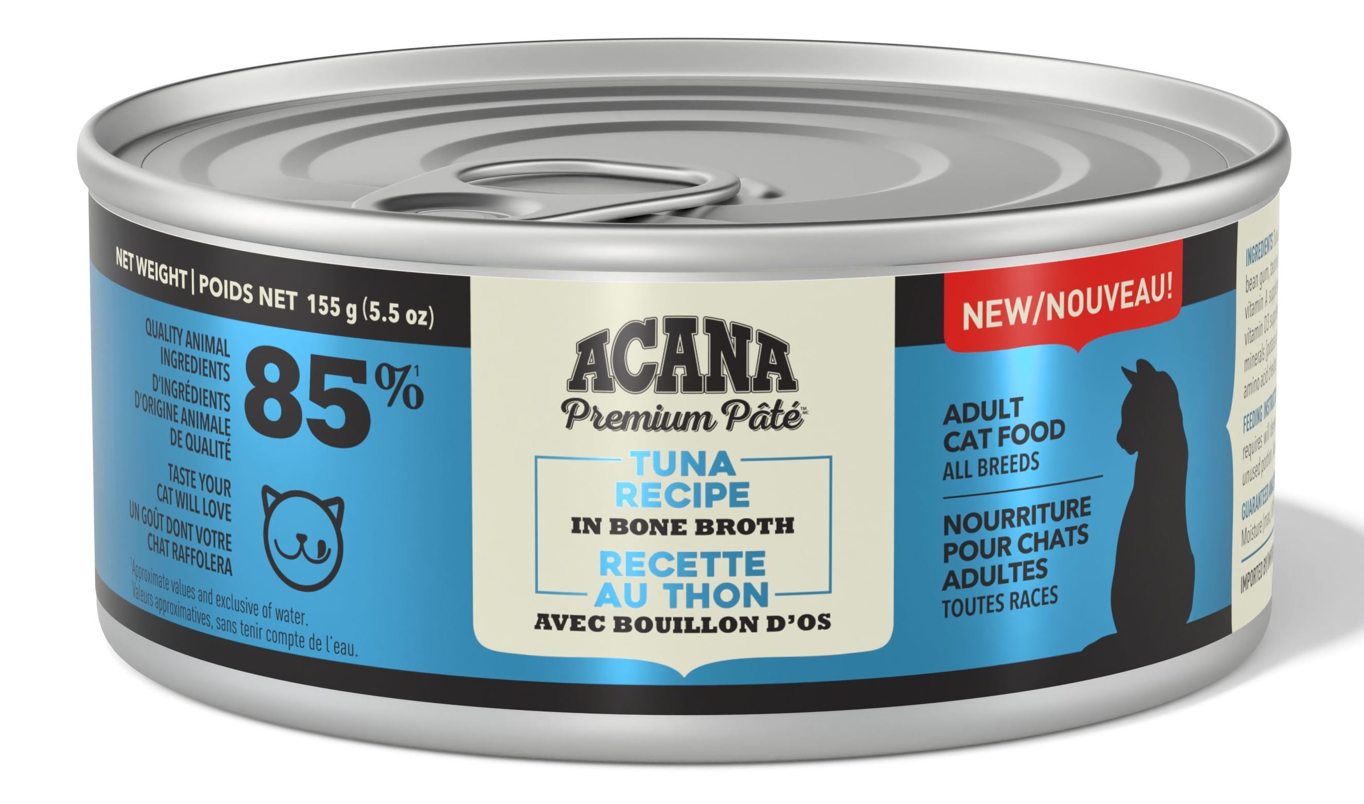 ACANA Tuna Recipe in Bone Broth Cat Food 5.5oz