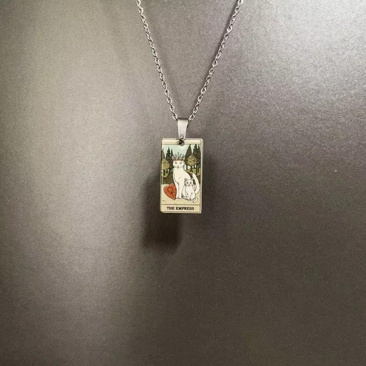 Cat Tarot Necklace