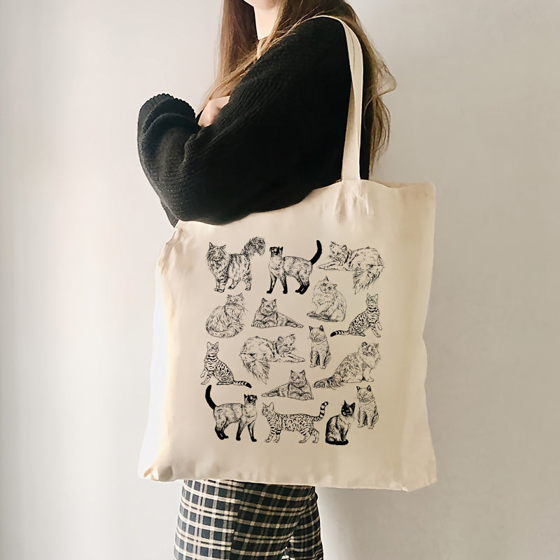 Cat Breeds Tote Bag