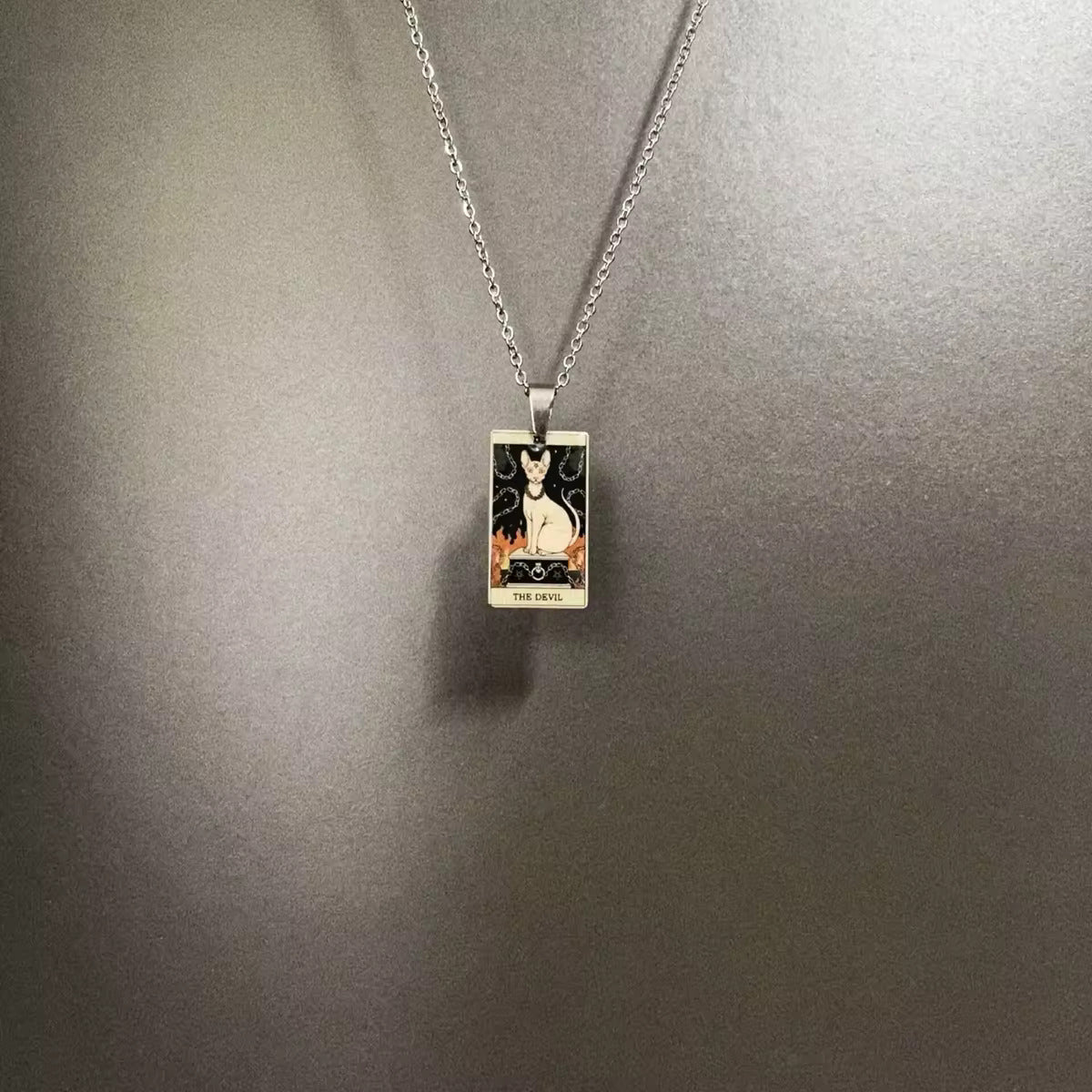 Cat Tarot Necklace