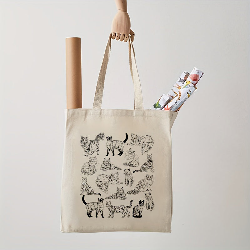 Cat Breeds Tote Bag