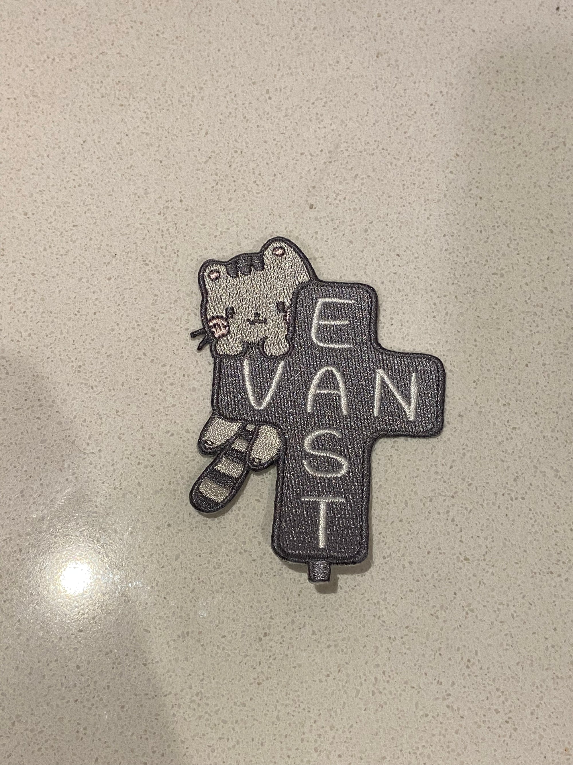 East Van Cat Iron On Patch