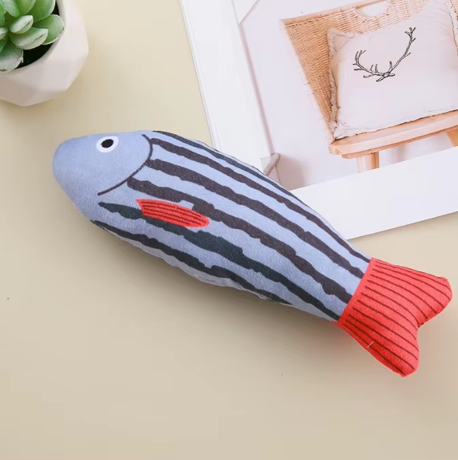 Catnip Fish Toy