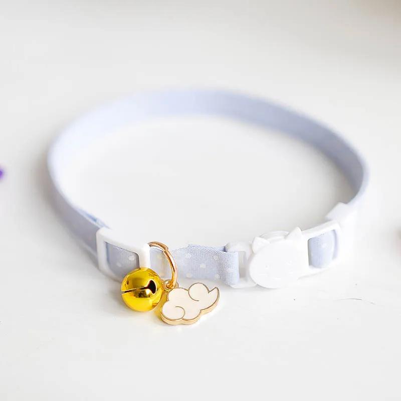 Pastel Cat Collar with Charm