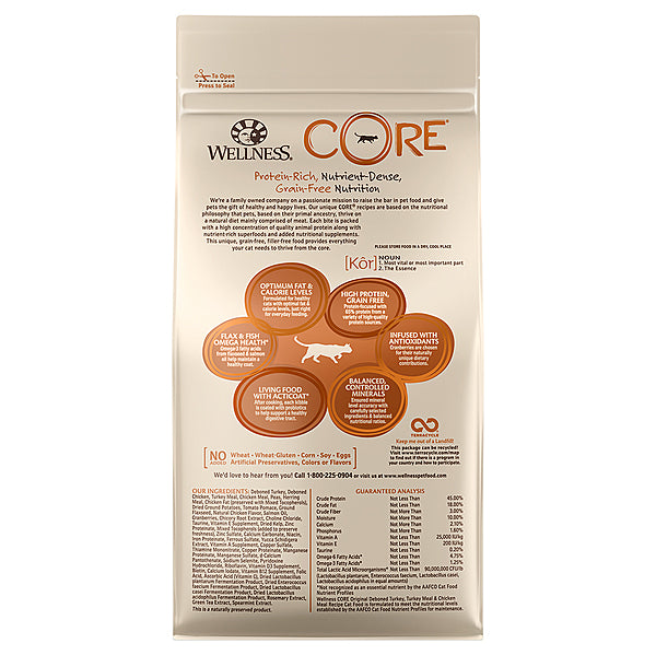 Wellness Core GF Turkey & Chicken 2LB