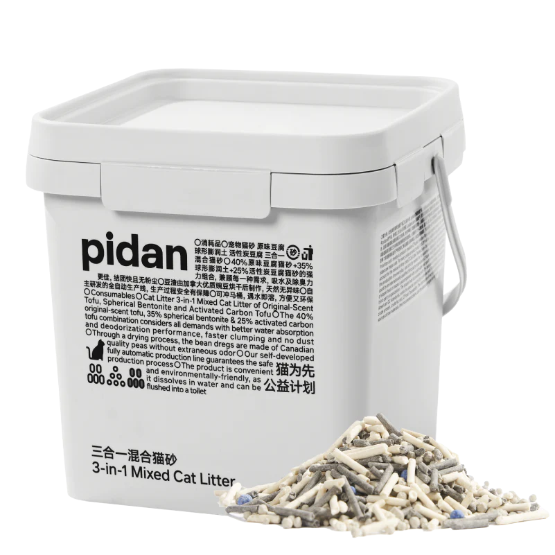 Pidan 3-in-1 Mixed Tofu Cat Litter Pail