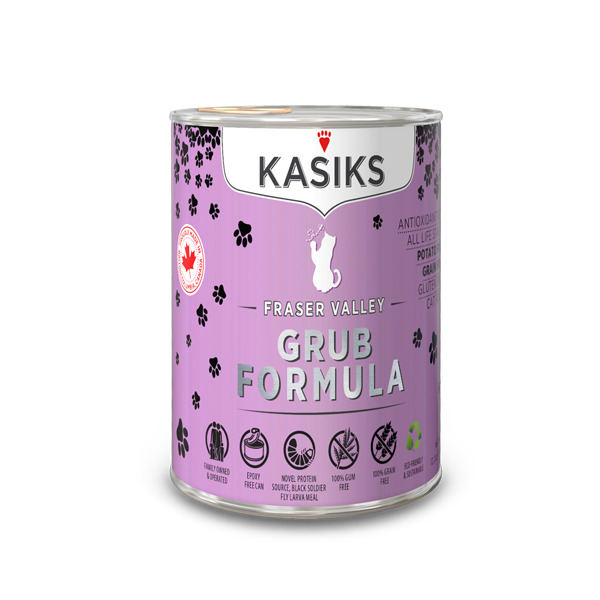 Kasiks Cat GF Fraser Valley Grub 12/12.2 oz - Catoro